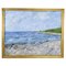 Sixten Wiklun, Beach Motif, Oil on Canvas, Enmarcado, Imagen 1