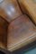 Club chair vintage in pelle color cognac, Paesi Bassi, Immagine 18