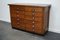 Mid-Century Dutch Industrial Apothecary Cabinet in Oak 10