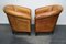 Vintage Dutch Club Chairs in Cognac Leather, Set of 2 7