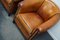 Vintage Dutch Club Chairs in Cognac Leather, Set of 2, Image 9