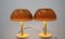 Lámparas de mesa Mushroom italianas Mid-Century de Harvey Guzzini, años 60. Juego de 2, Imagen 4