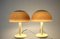 Lámparas de mesa Mushroom italianas Mid-Century de Harvey Guzzini, años 60. Juego de 2, Imagen 6