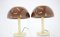 Italienische Mid-Century Mushroom Tischlampen von Harvey Guzzini, 1960er, 2er Set 9