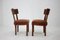 Art Deco Dining Chairs in Walnut, Czechoslovakia, 1930s, Set of 4, Image 4