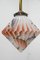 Art Deco Asian Style Lampion Glass Pendant, 1920s 4