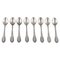 Lily of the Valley Coffee Spoons in Sterling Silver from Georg Jensen, Set of 8, Image 1