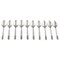 Acorn Grapefruit Spoons in Sterling Silver from Georg Jensen, Set of 10, Image 1