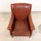 Fauteuil Vintage Beek en Cuir de Mouton 7