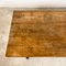 Mesa de cocina antigua de madera de árbol frutal, Imagen 9