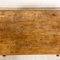Mesa de cocina antigua de madera de árbol frutal, Imagen 10