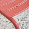 Chaises Tolix Rouges, France, Set de 4 3