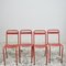 French Red Tolix Chairs, Set of 4 6