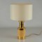 Italian Gold and Stoneware Table Lamps from Bitossi, Set of 2 4
