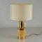 Italian Gold and Stoneware Table Lamps from Bitossi, Set of 2, Image 4