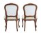 19th Century Carved Walnut Side Chairs, Set of 2 6