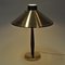 Swedish Table Lamp in Teak and Brass by Hans Bergström for Asea, 1940s, Image 4