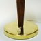Swedish Table Lamp in Teak and Brass by Hans Bergström for Asea, 1940s, Image 7