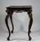Italian Carved Wooden Coffee Table with Moved Stems and Tray Floor, 1950s, Image 6