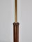 Art Deco Floor Lamp in Mahogany and Brass, 1930s, Image 6