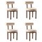 Chaise Moca par Collector, Set de 4 1