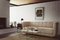 Off White Sheepskin and Natural Oak Vilhelm Sofa from by Lassen 4