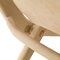 Saxe Stühle aus natürlicher Eiche und natürlichem Leder von by Lassen, 4er Set 8