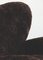 Poltrona The Tired Man in pelle di pecora color antracite di Lassen, set di 4, Immagine 9