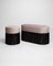 L and S Pill Poufs by Houtique, Set of 2 2