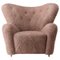 Sahara Sheepskin The Tired Man Lounge Chair from by Lassen, Image 1