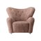 Sahara Sheepskin The Tired Man Lounge Chair from by Lassen, Image 2