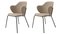 Beige Ford Let Chairs from by Lassen, Set of 2 2