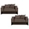 Brown Chaplin Armchair by Collector, Set of 2, Image 1