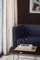 Sofá Vilhelm Nevada de cuero coñac y roble ahumado de Lassen, Imagen 7