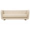 Vegeta Buttons and Smoked Oak Signature Model Vilhelm Sofa from by Lassen 1
