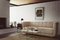 Beige and Natural Oak Sahco Zero Vilhelm Sofa from by Lassen 4