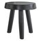 Low Black Stained Milk Stools by Bicci de’ Medici 1
