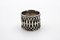 Silver Bronze Napkin Ring by Richard Lauret 2