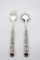 Silver Bronze Serving Spoon and Fork by Richard Lauret, Set of 2 2