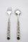 Silver Bronze Serving Spoon and Fork by Richard Lauret, Set of 2, Image 2