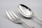 Silver Bronze Serving Spoon and Fork by Richard Lauret, Set of 2 5