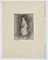 Bernard Naudin, The Little Bohémienne, Original Etching, Early 20th-Century 1