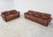 Vintage DS14 Sofa Set in Leather from De Sede, 1970s, Set of 2 4