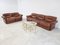 Vintage DS14 Sofa Set in Leather from De Sede, 1970s, Set of 2 2