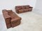 Vintage DS14 Sofa Set in Leather from De Sede, 1970s, Set of 2 3