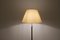 Lámpara de pie orgánica Art Déco de abedul teñido, años 40, Imagen 13