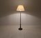 Lámpara de pie orgánica Art Déco de abedul teñido, años 40, Imagen 12