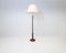 Lámpara de pie orgánica Art Déco de abedul teñido, años 40, Imagen 2