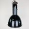 Black Enamelled Factory Lamp from Elektrosvit, Image 10