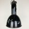 Black Enamelled Factory Lamp from Elektrosvit, Image 8